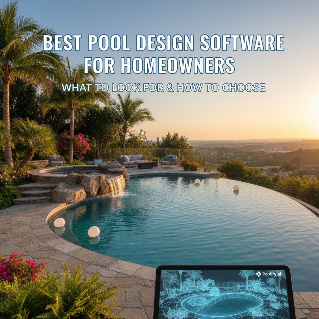 Best Pool Design Software for Homeowners: What to Look for and How to Choose
