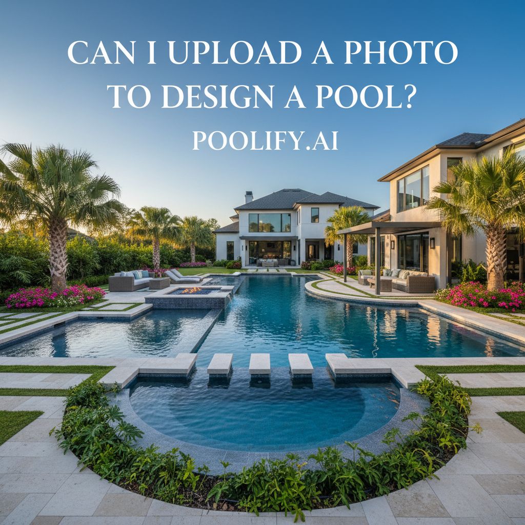 Can I Upload a Photo to Design a Pool?
