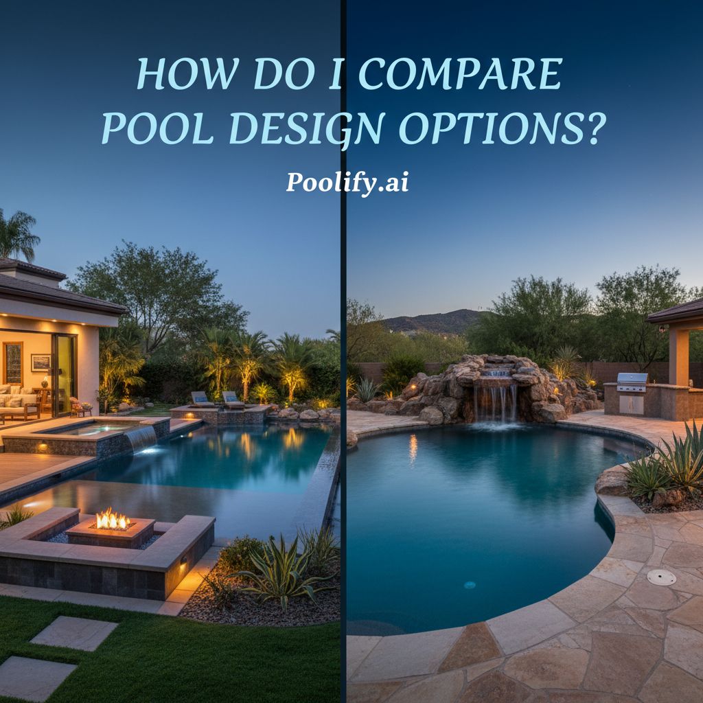 How Do I Compare Pool Design Options?