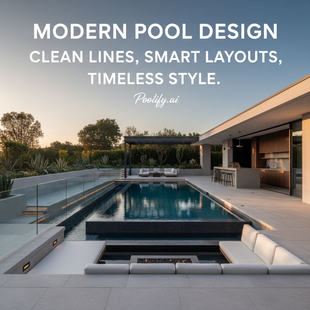 Modern Pool Design: Clean Lines, Smart Layouts, and Timeless Style