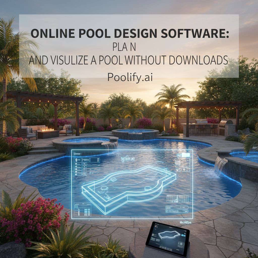 Online Pool Design Software: Plan and Visualize a Pool Without Downloads