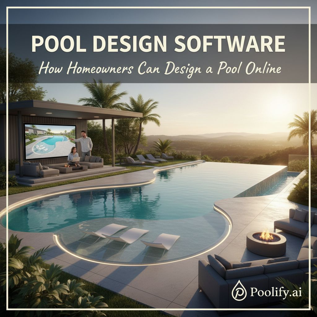 Pool Design Software: How Homeowners Can Design a Pool Online