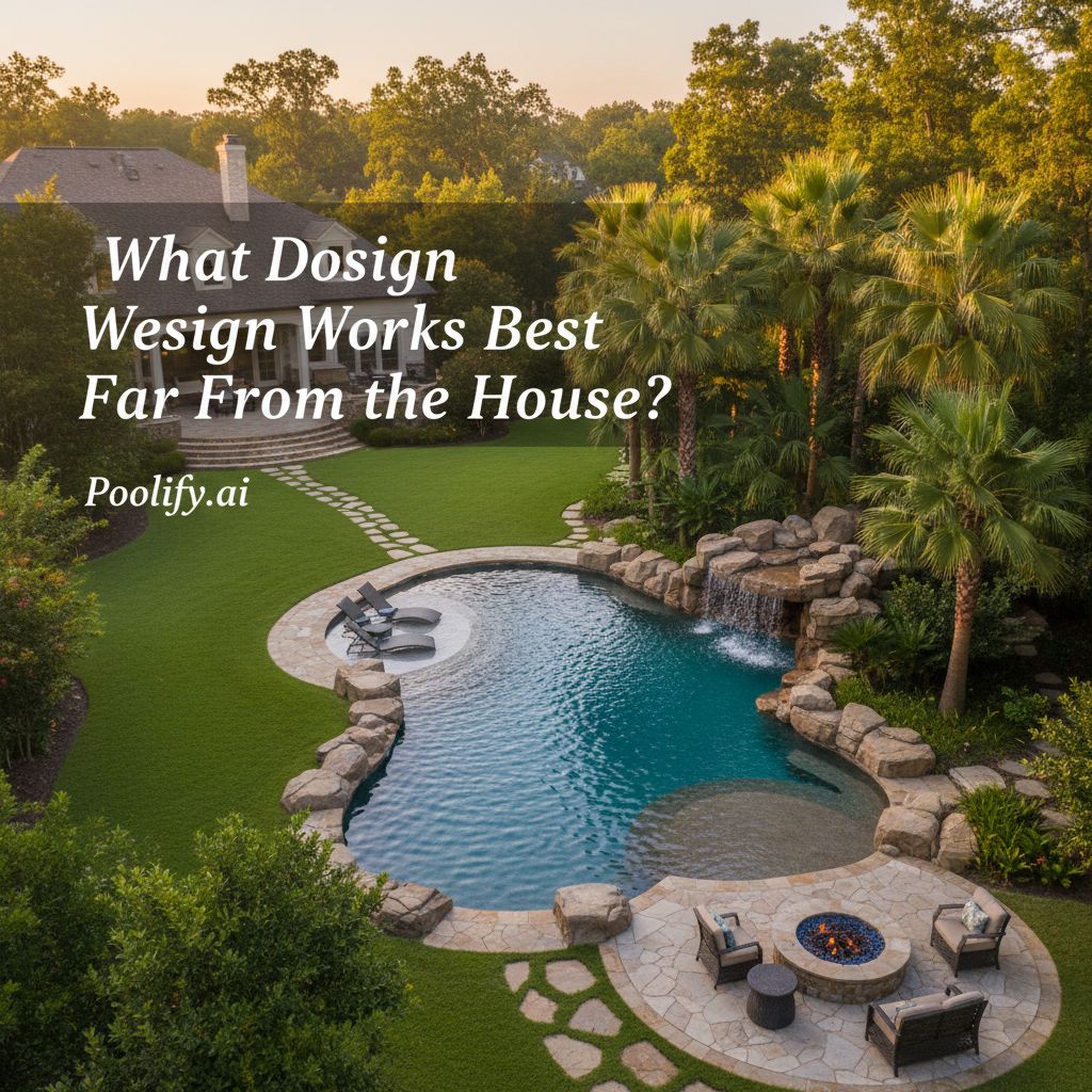 What Pool Design Works Best Far From the House?