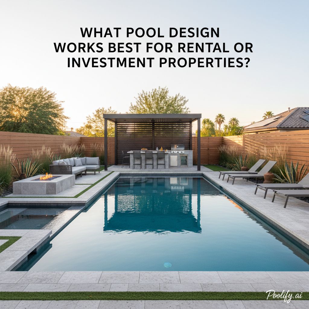 What Pool Design Works Best for Rental or Investment Properties?