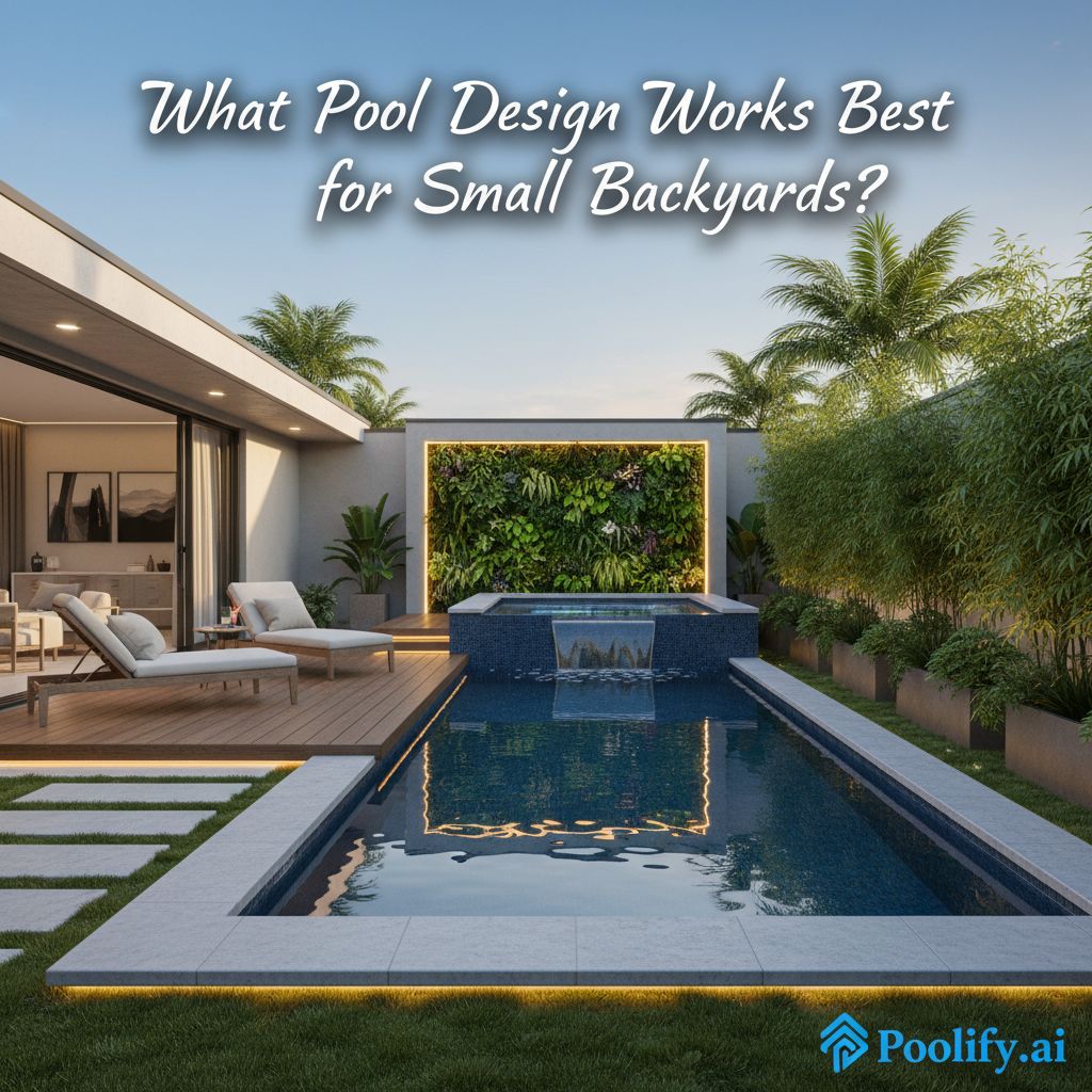What Pool Design Works Best for Small Backyards?