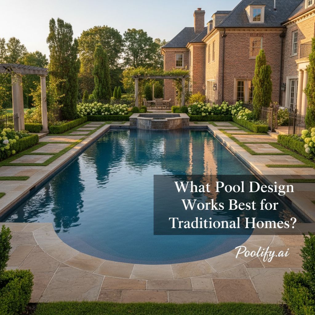 What Pool Design Works Best for Traditional Homes?