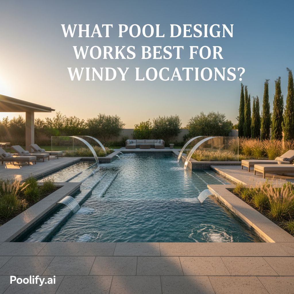 What Pool Design Works Best for Windy Locations?