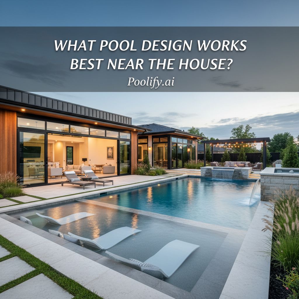 What Pool Design Works Best Near the House?