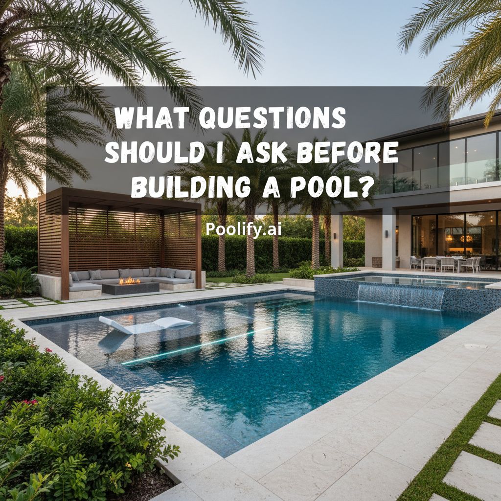 What Questions Should I Ask Before Building a Pool?
