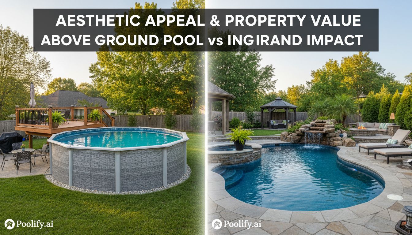 Aesthetic Appeal and Property Value: Above Ground Pool vs Inground Impact - above ground pool vs inground