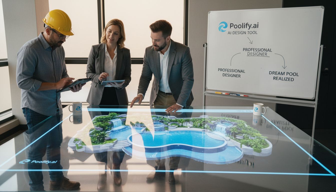 Integration with Professional Pool Designers and Contractors - ai pool design tool