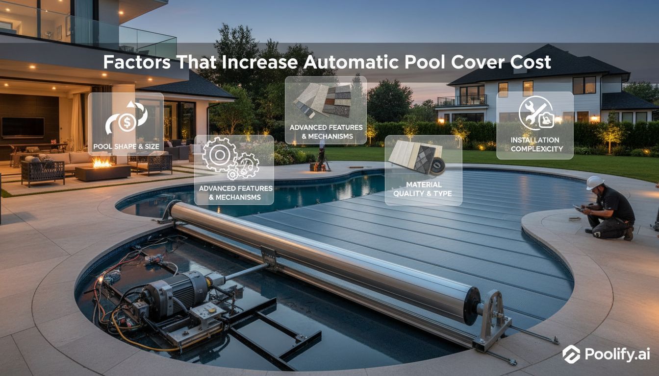 Factors That Increase Automatic Pool Cover Cost - automatic pool cover cost