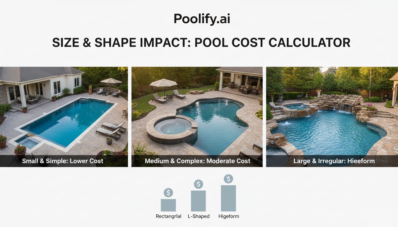 Size and Shape Impact on Average Cost of Inground Pool - average cost of inground pool