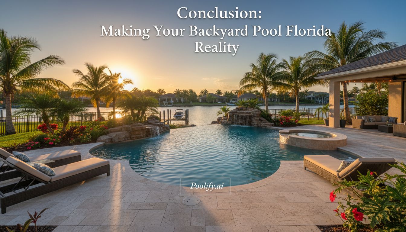 Conclusion: Making Your Backyard Pool Florida Dream Reality - backyard pool florida