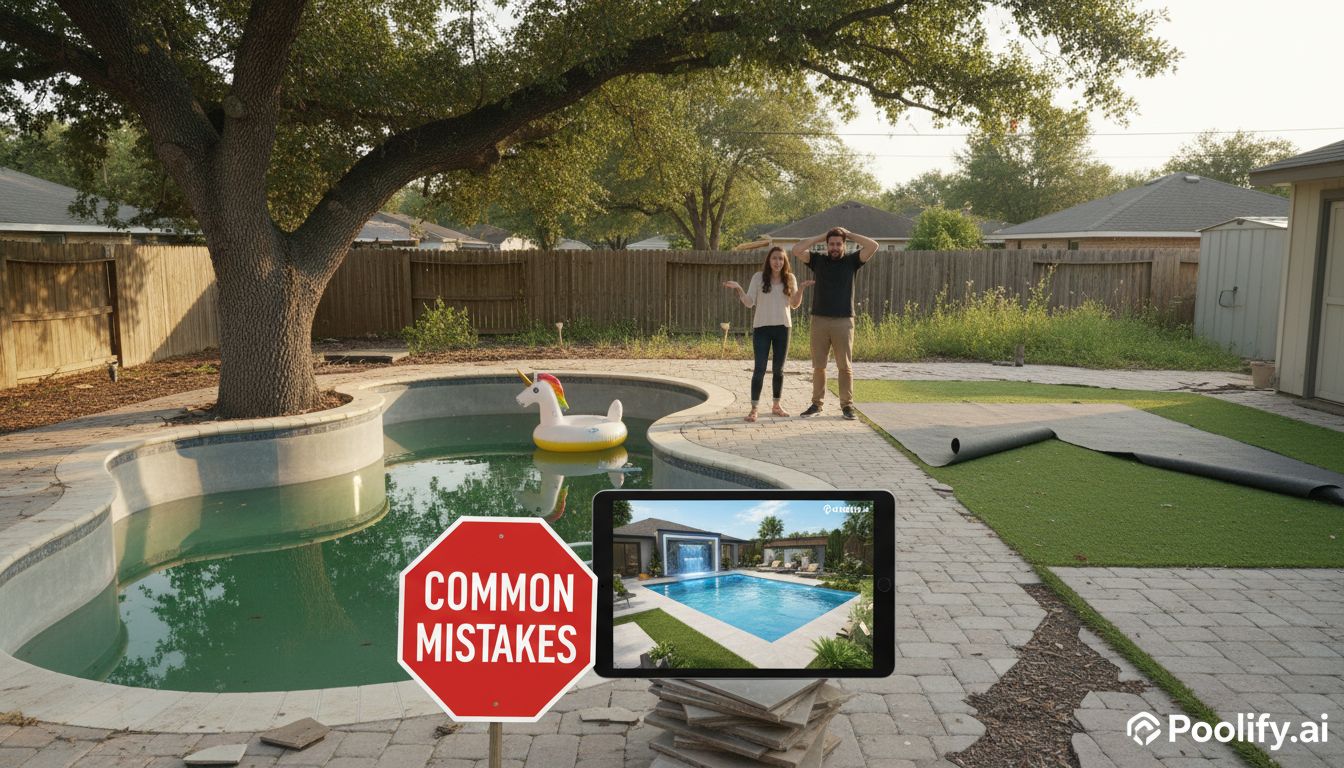 Common Mistakes to Avoid with Backyard Pool Visualizers - backyard pool visualizer