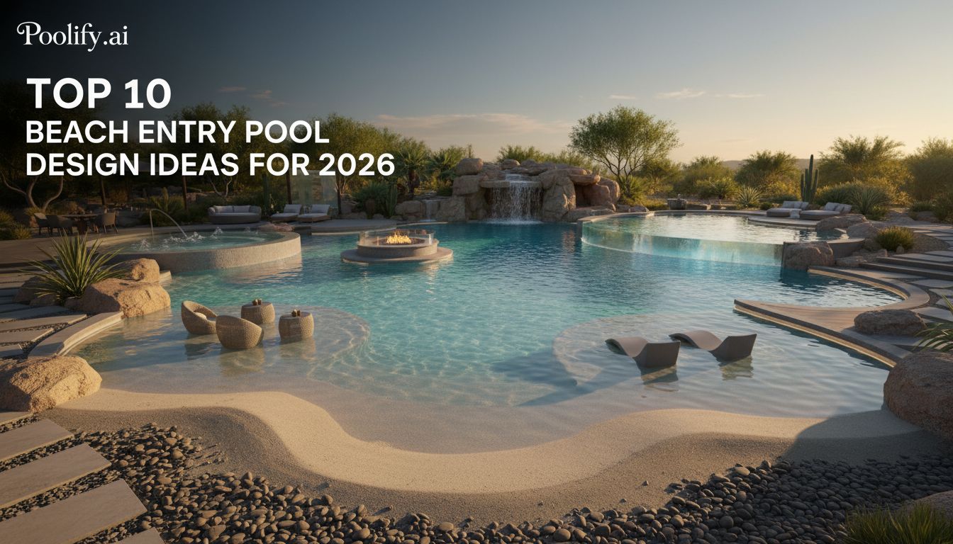 Top 10 Beach Entry Pool Design Ideas for 2026 - beach entry pool designs
