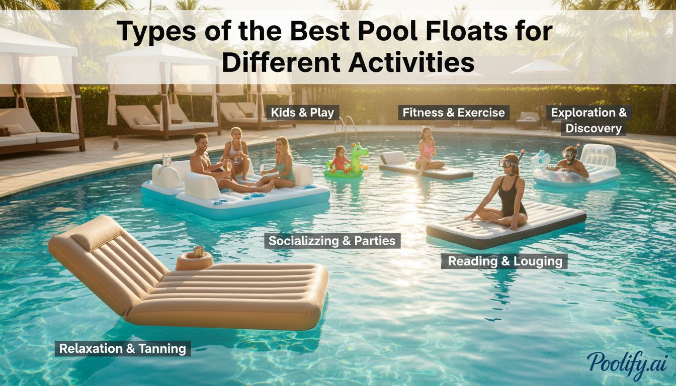 Types of the Best Pool Floats for Different Activities - best pool floats