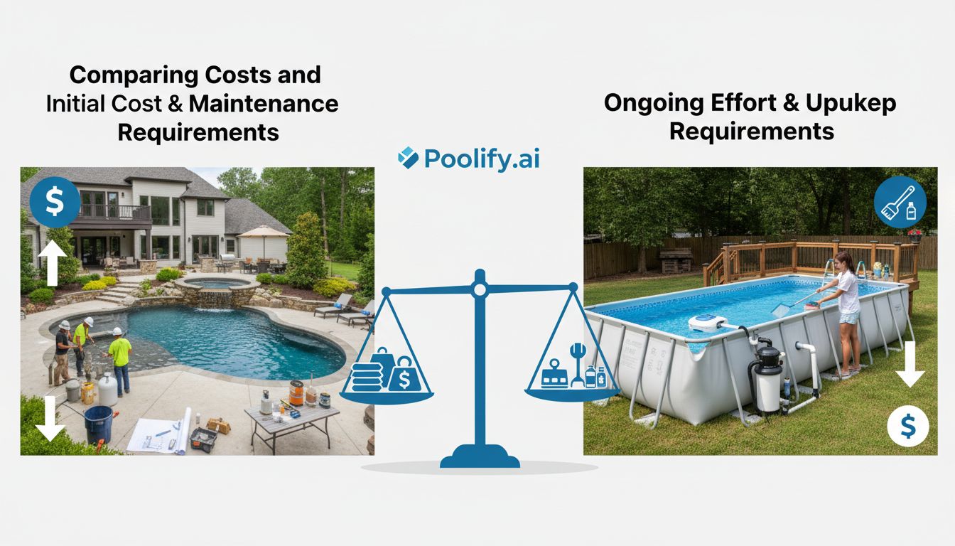 Comparing Costs and Maintenance Requirements - best pool type for backyard