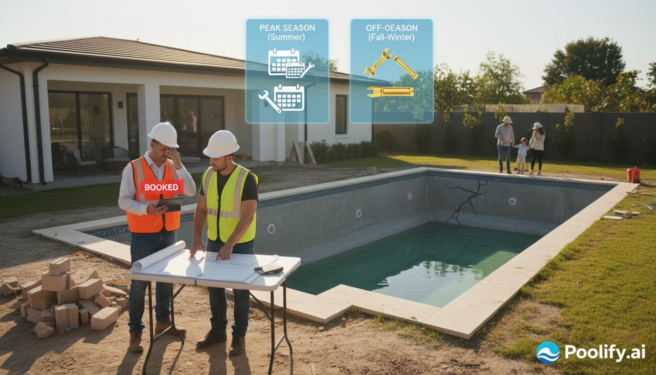 Contractor Availability and Quality Considerations - best time to buy a pool
