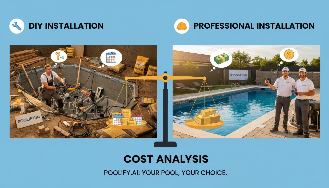 Cost Analysis: DIY vs Professional Installation - can i install a pool myself