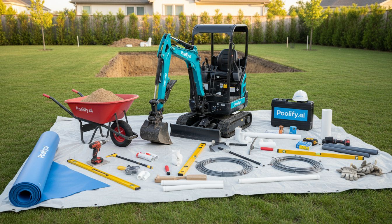 Essential Tools and Equipment for DIY Pool Installation - can i install a pool myself