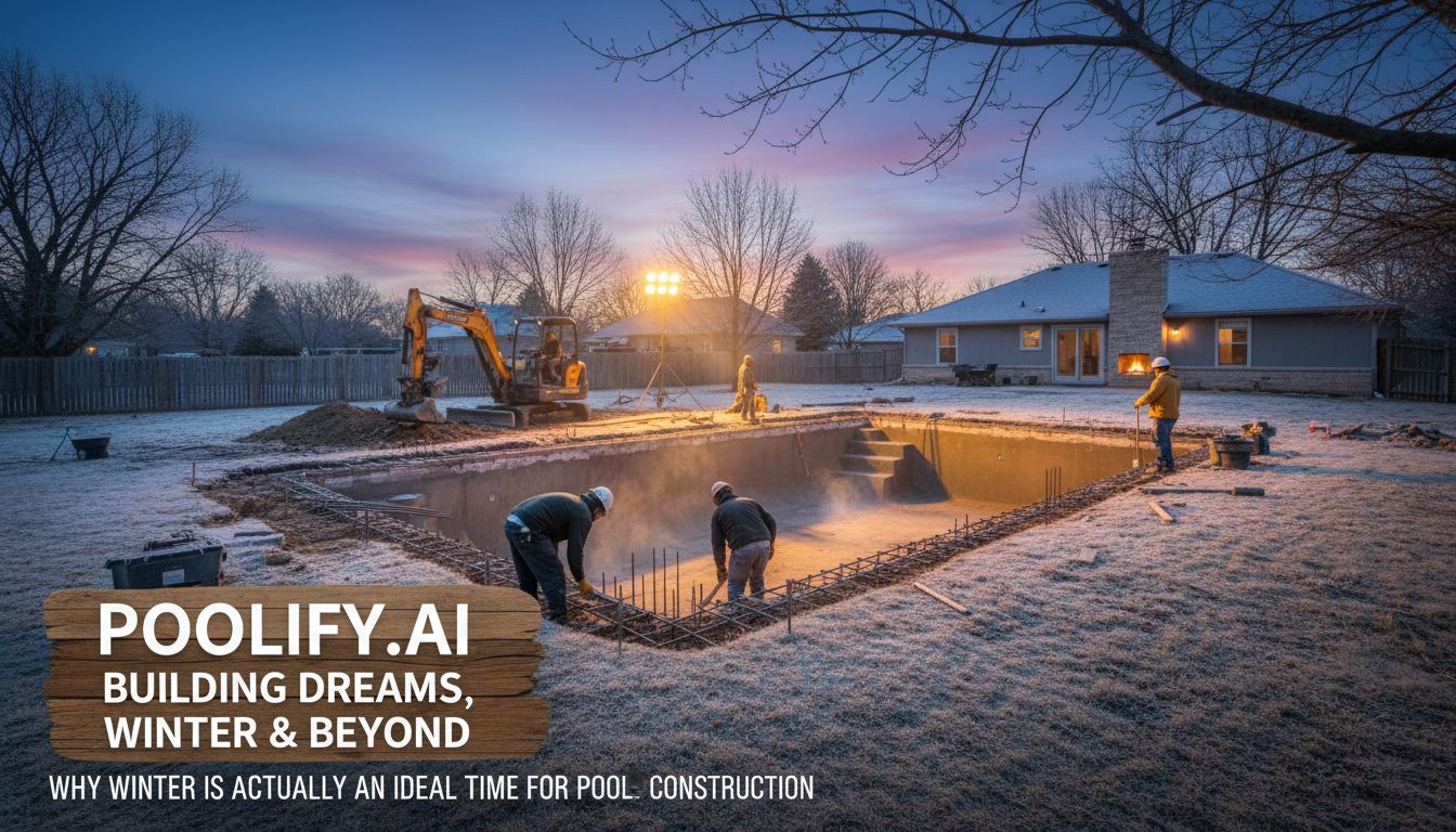 Why Winter Is Actually an Ideal Time for Pool Construction - can you build a pool in winter