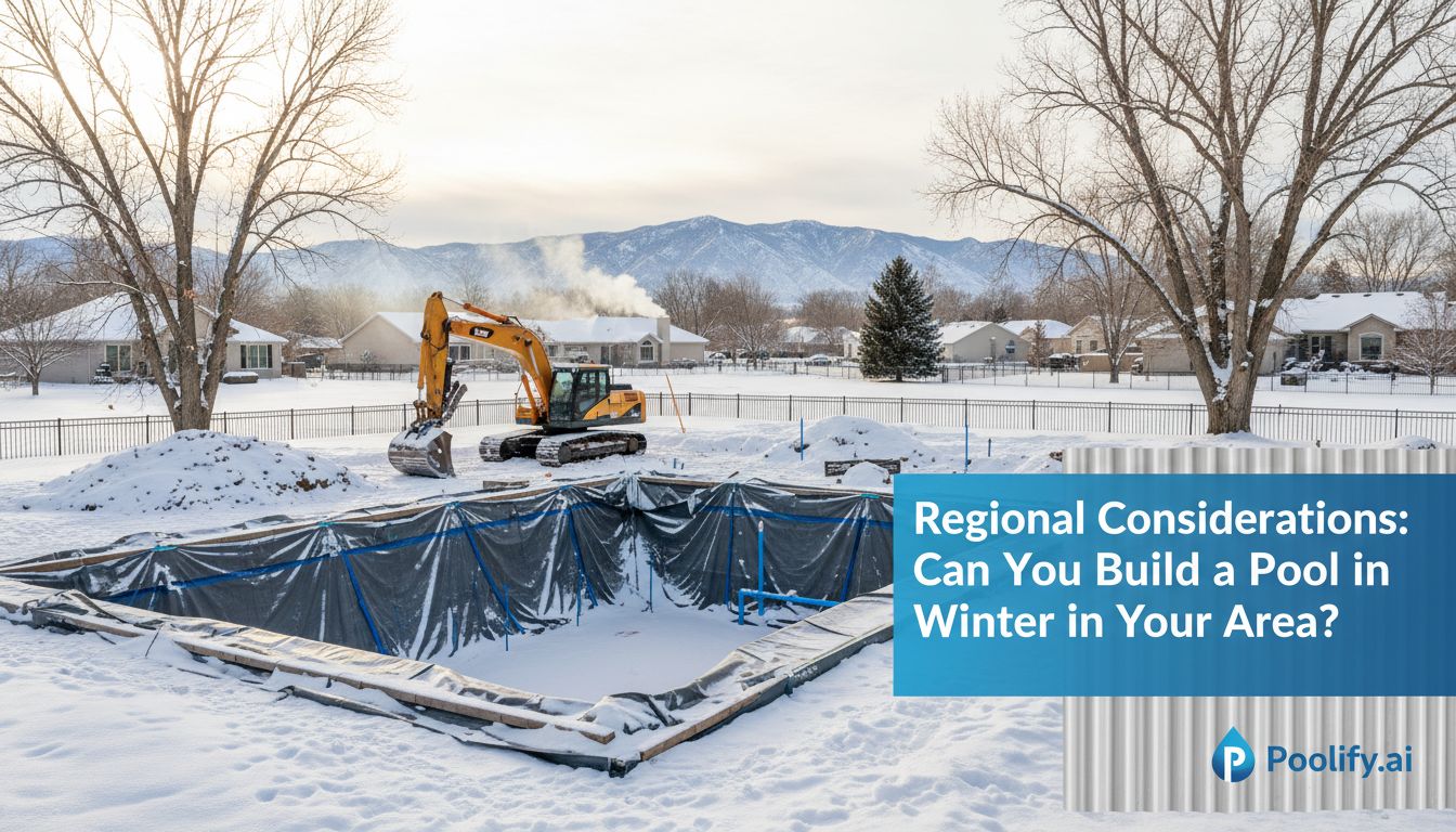 Regional Considerations: Can You Build a Pool in Winter in Your Area? - can you build a pool in winter