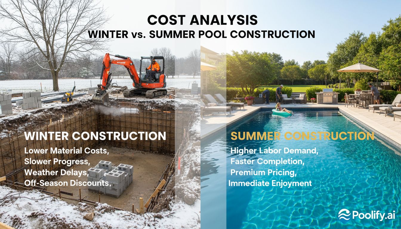 Cost Analysis: Winter vs. Summer Pool Construction - can you build a pool in winter