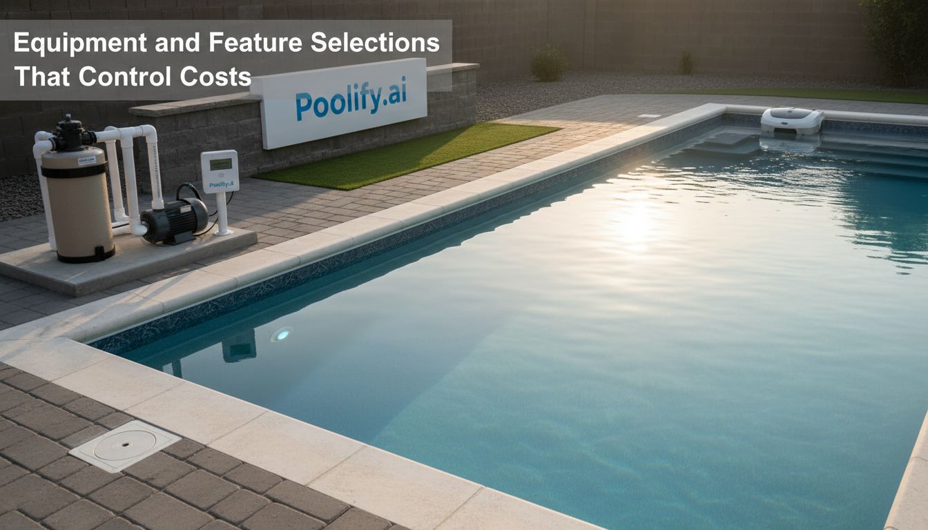 Equipment and Feature Selections That Control Costs - cheapest inground pool options