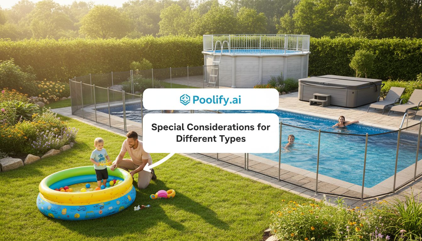 Special Considerations for Different Pool Types - child pool safety guide