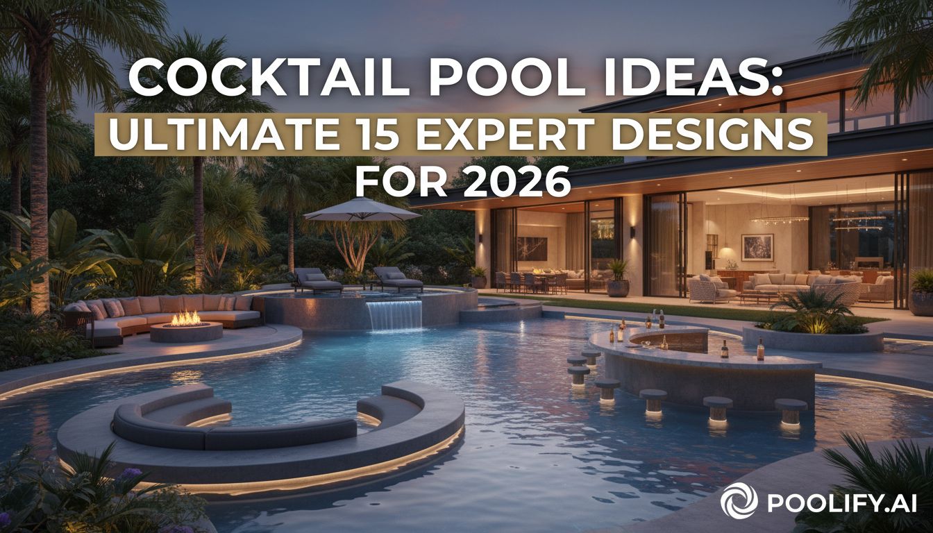 cocktail pool ideas