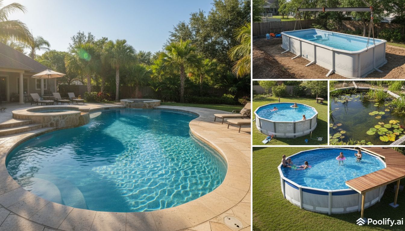 Comparing Concrete Pools to Alternative Pool Types - concrete pool pros and cons