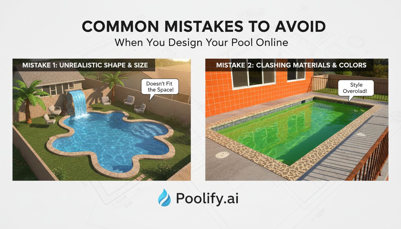 Common Mistakes to Avoid When You Design My Pool Online - design my pool online