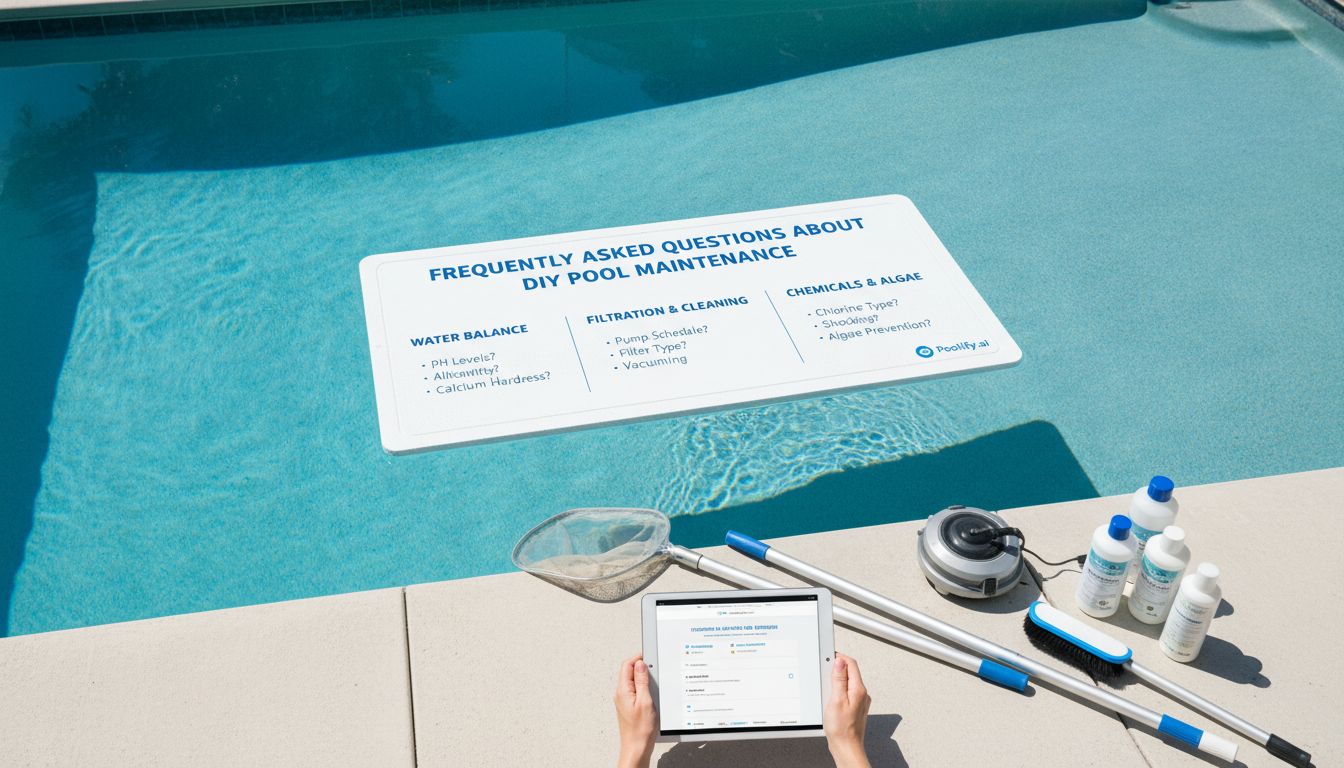 Frequently Asked Questions About DIY Pool Maintenance - diy pool maintenance tips