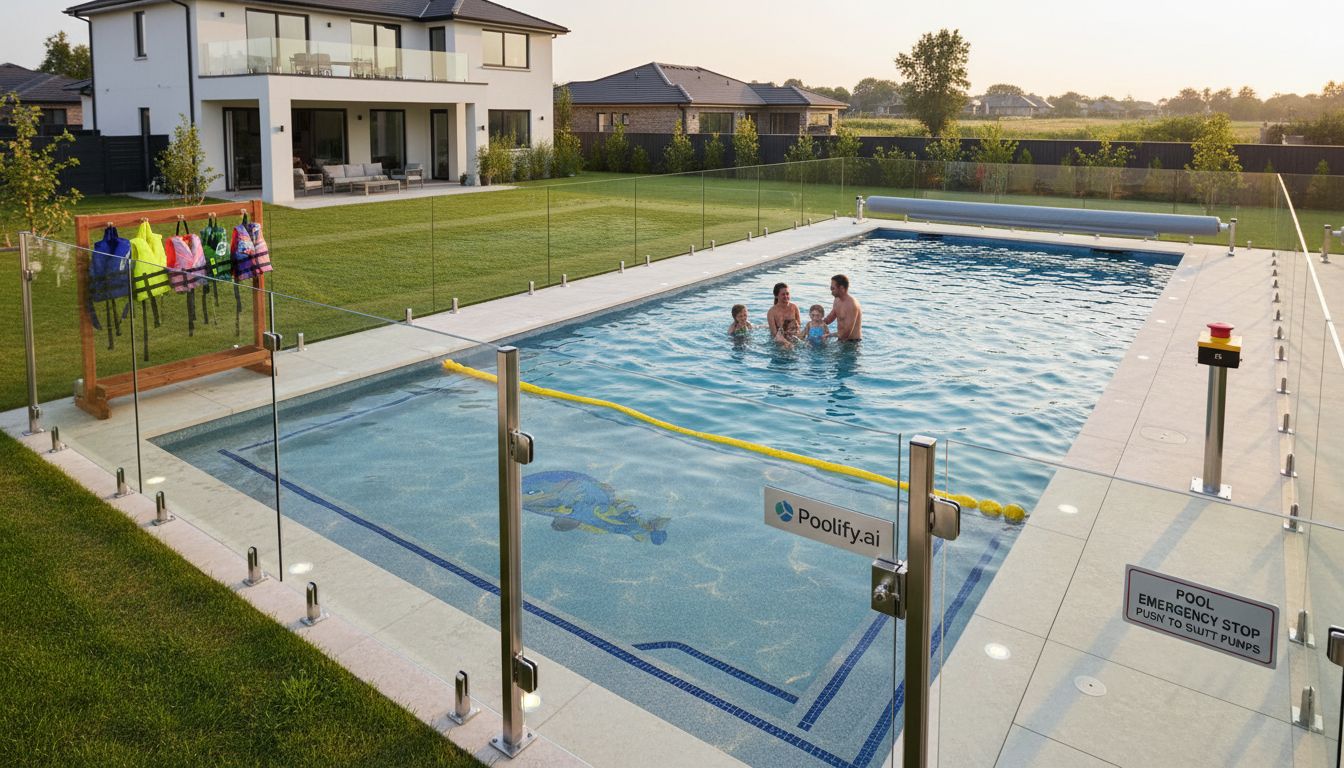 Essential Safety Features in Family Pool Design Ideas - family pool design ideas