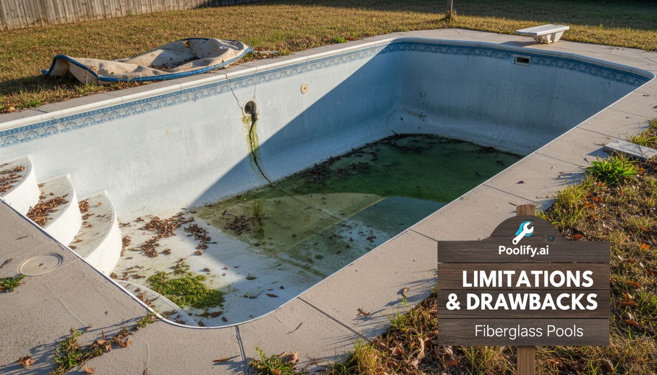 The Limitations and Drawbacks of Fiberglass Pools - fiberglass pool pros and cons