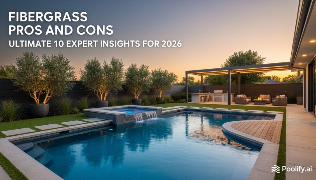 fiberglass pool pros and cons