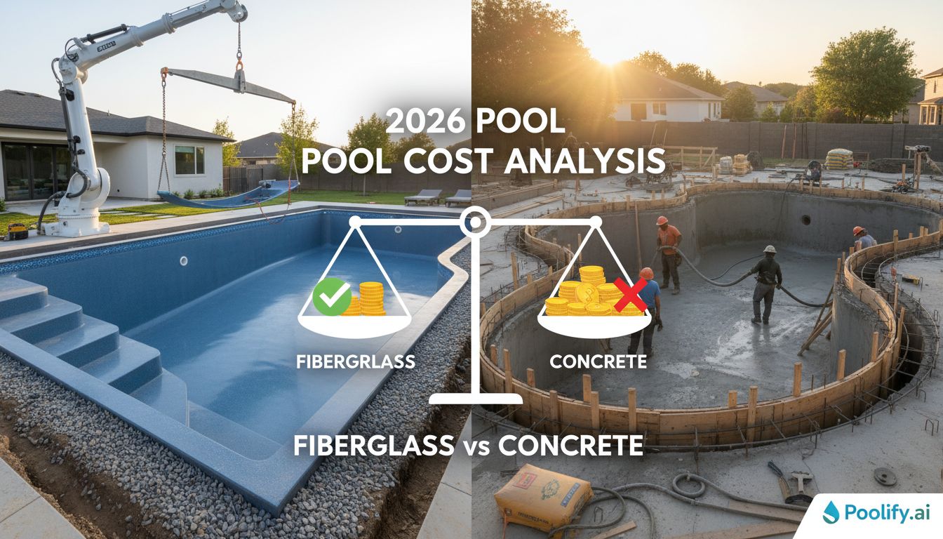 Fiberglass vs Concrete Pool Cost Analysis for 2026 - fiberglass vs concrete pool