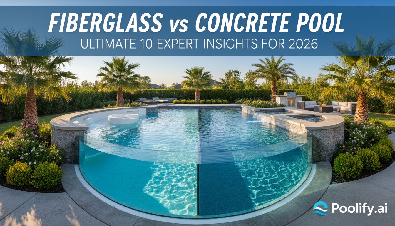 fiberglass vs concrete pool