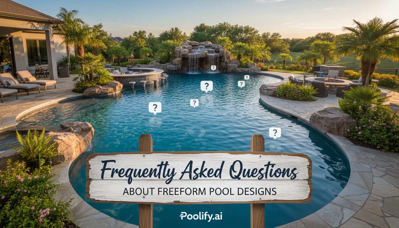 Frequently Asked Questions About Freeform Pool Designs - freeform pool designs