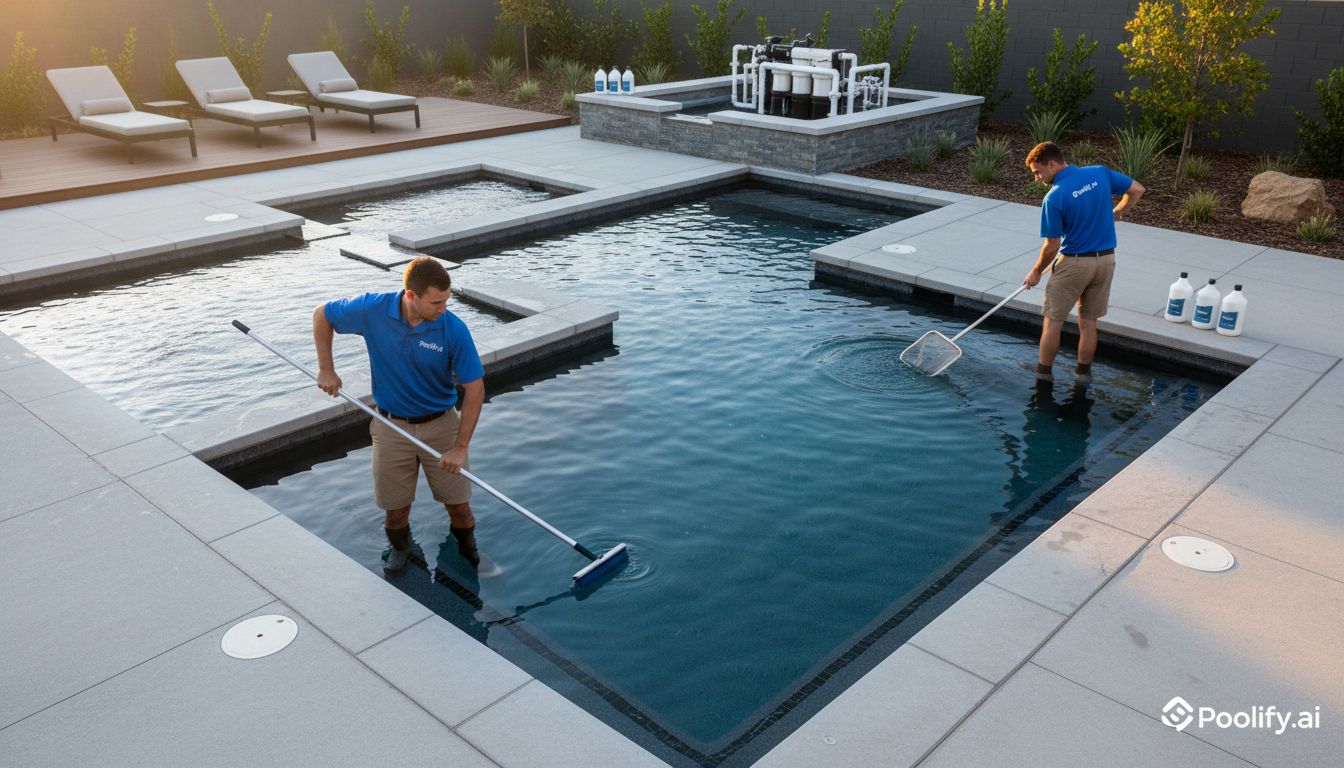 Maintenance and Care for Geometric Pool Designs - geometric pool designs