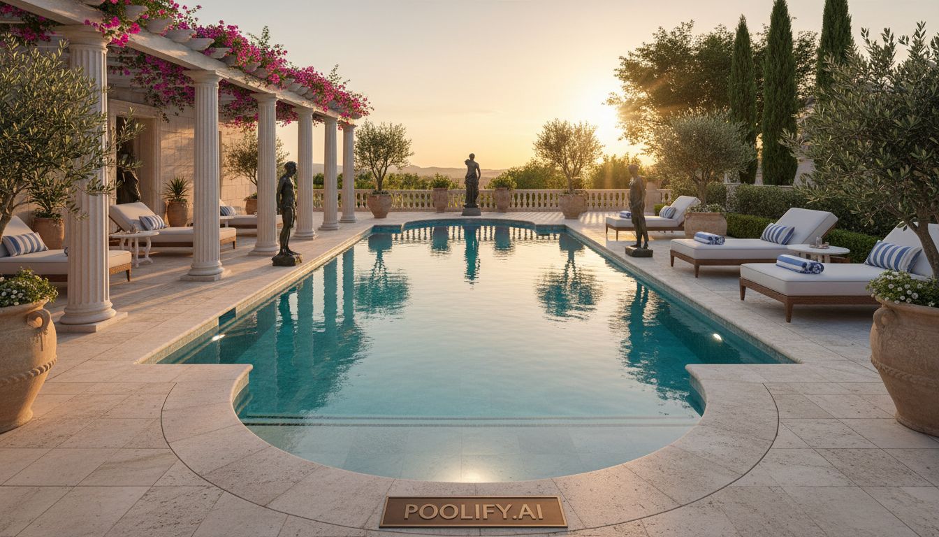 Essential Design Features for Grecian Pools - grecian pool design