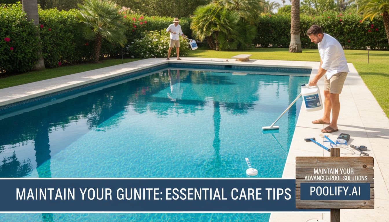 Maintaining Your Gunite Pool: Essential Care Tips - gunite pool guide