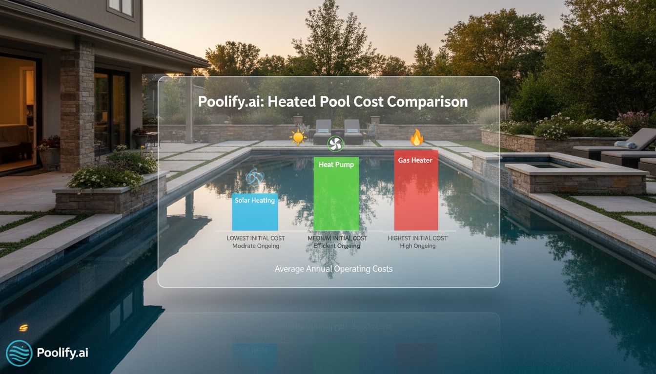 Comparing Costs of Different Heated Pool Options - heated pool options