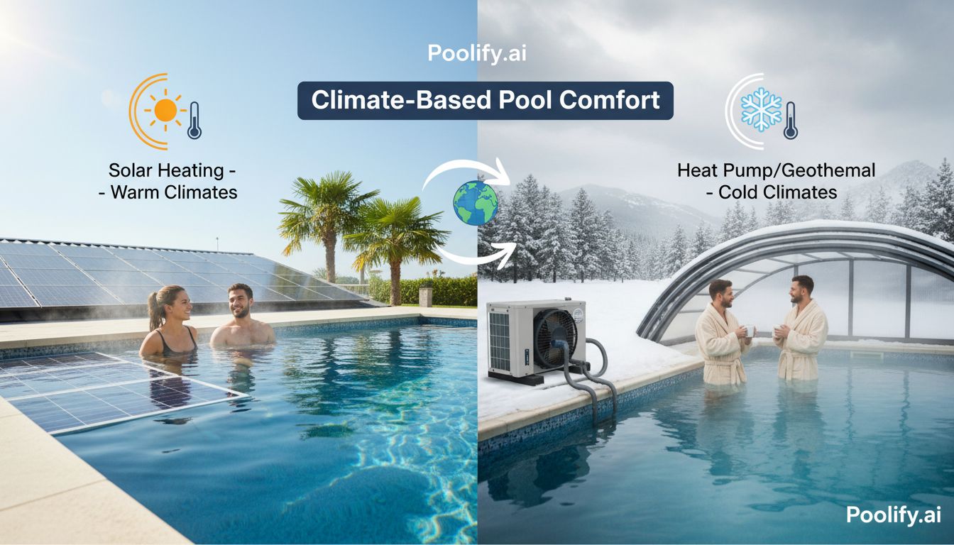 Selecting Heated Pool Options Based on Climate - heated pool options