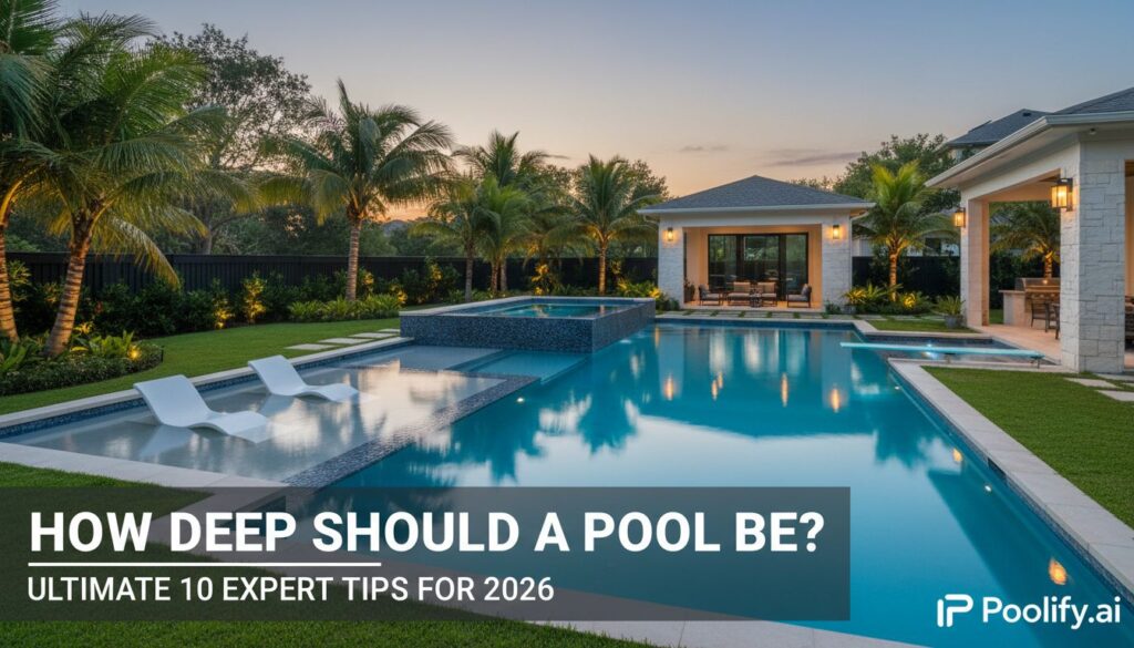 how deep should a pool be