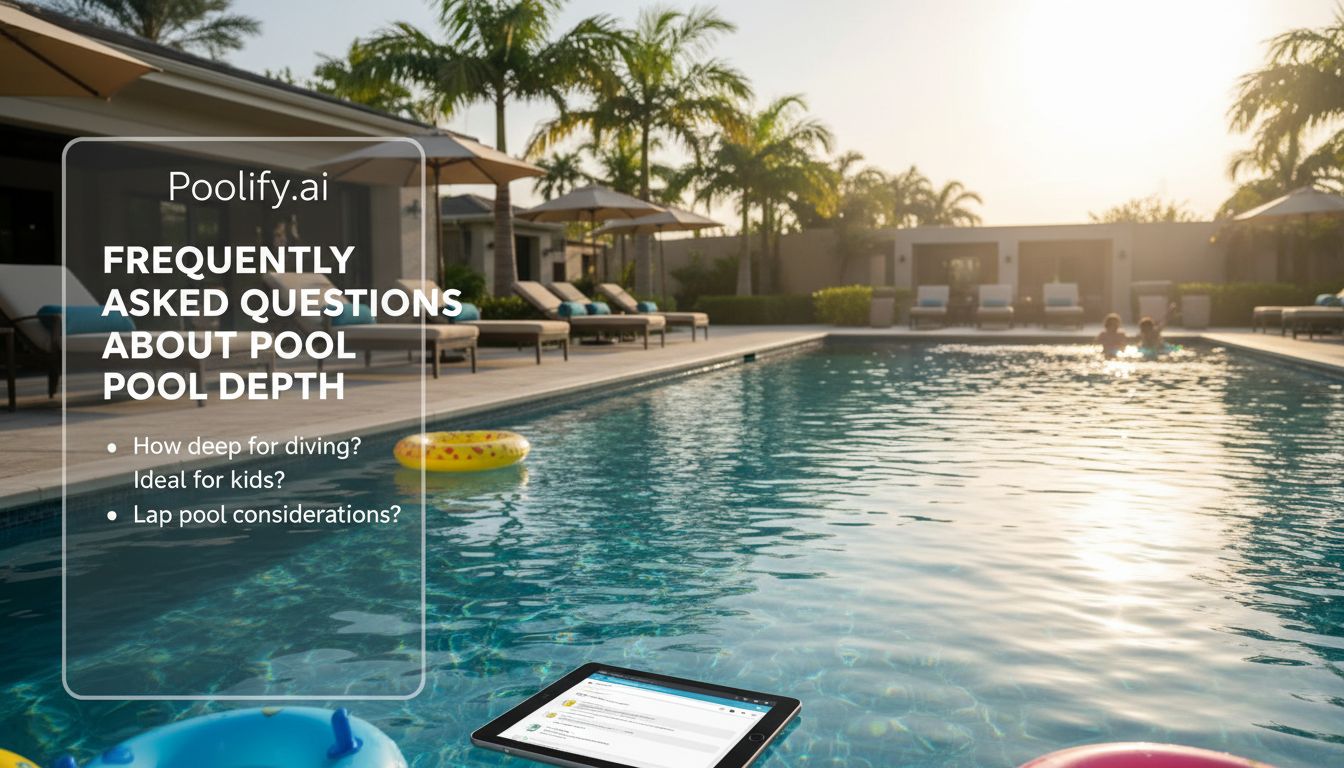 Frequently Asked Questions About Pool Depth - how deep should a pool be