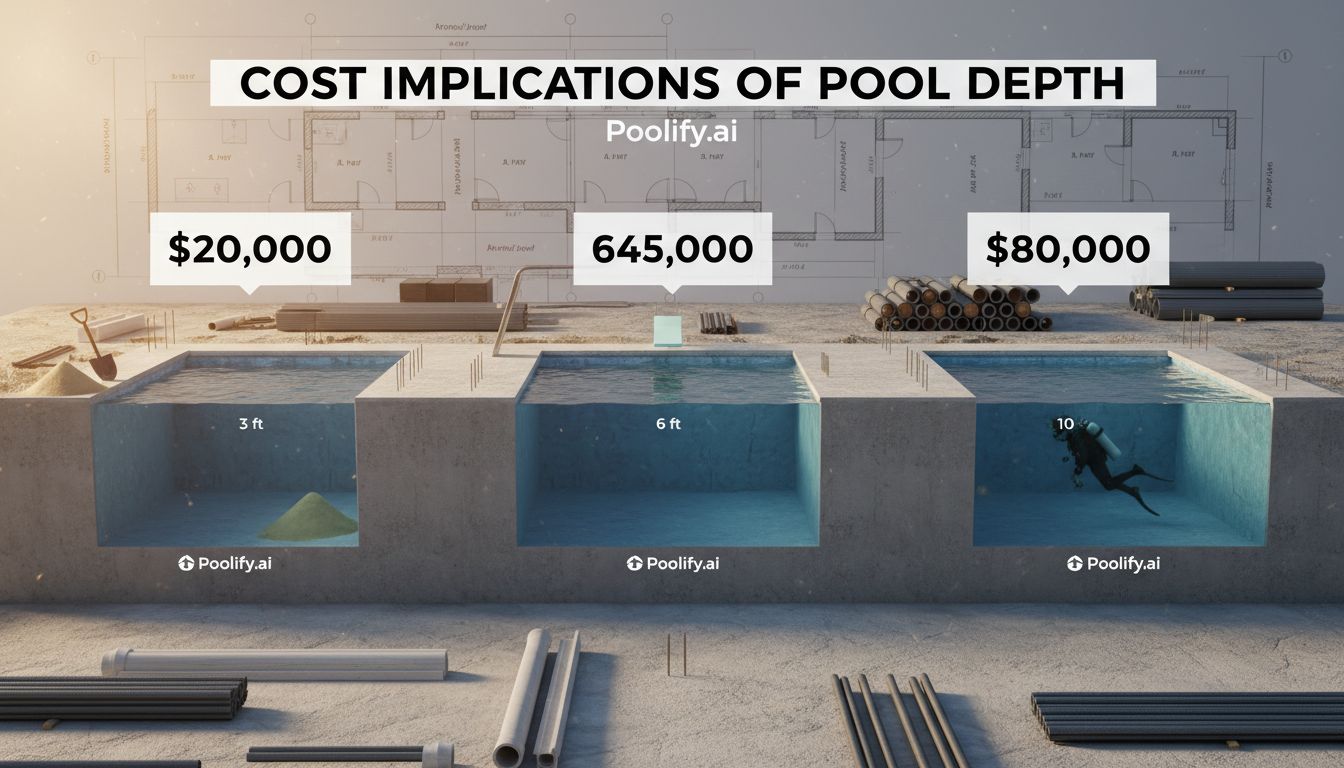 Cost Implications of Pool Depth - how deep should my pool be