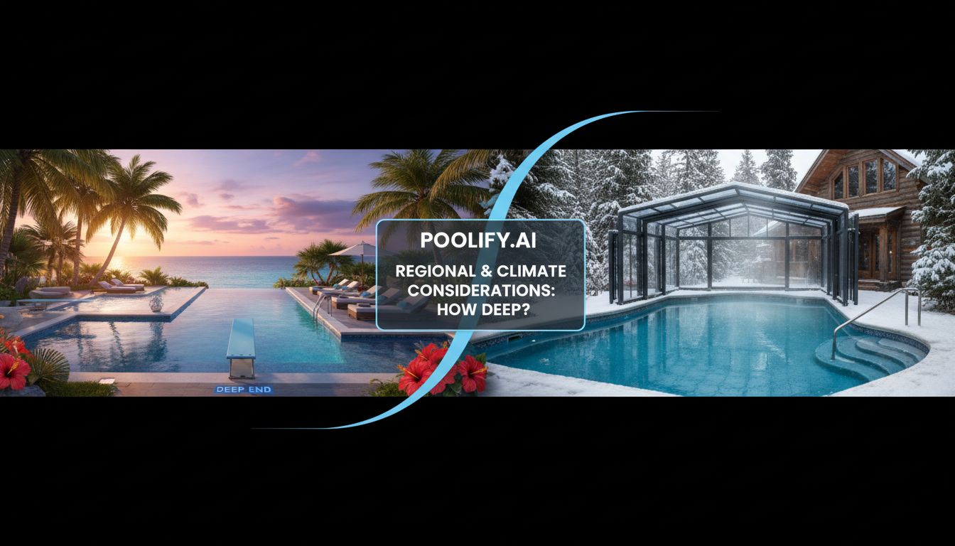 Regional and Climate Considerations - how deep should my pool be