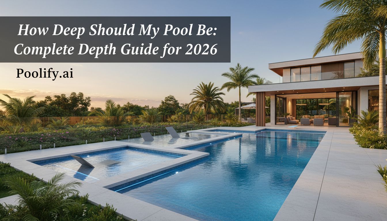 how deep should my pool be